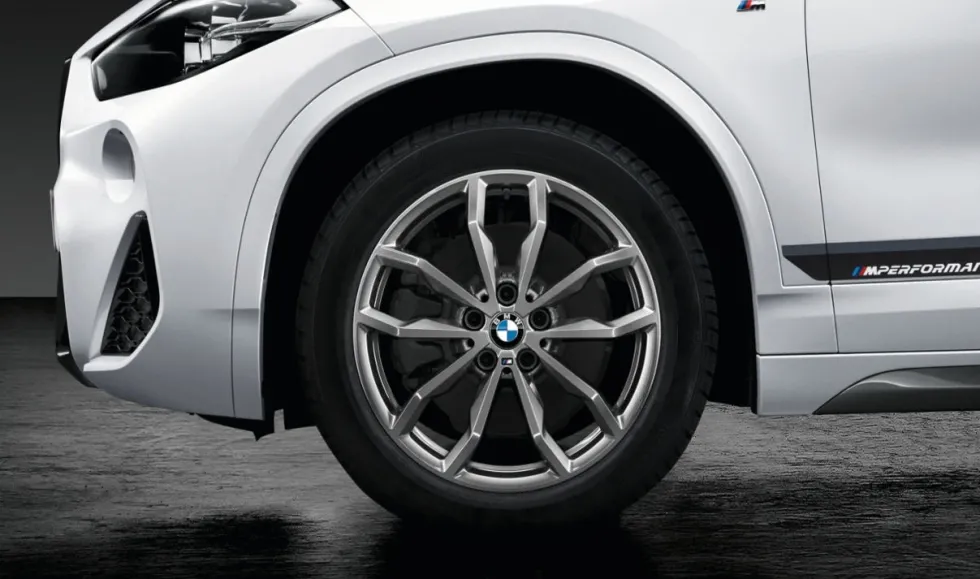 BMW Alufelge Y-Speiche 711M ferricgrey 6,5Jx18 ET41 1er F40 2er F44 X1 F48 X2 F39