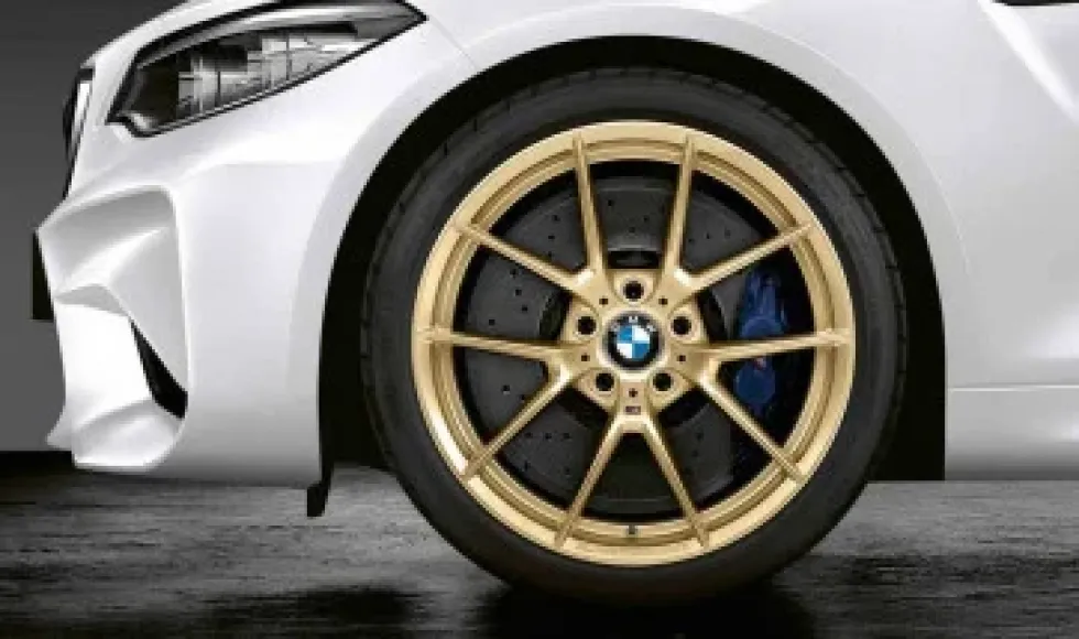 BMW Alufelge Y-Speiche 763Mfrozen gold 10Jx19 ET40 2er F87 M2