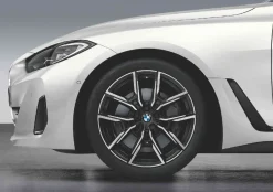 BMW Alufelge Y-Speiche 859M jet black uni/glanzgedreht 8,5Jx19 ET35 4er G26 i4 G26