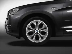 BMW Alufelge Y-Speiche 608 reflexsilber 9,5J x 19 ET 48 Hinterachse