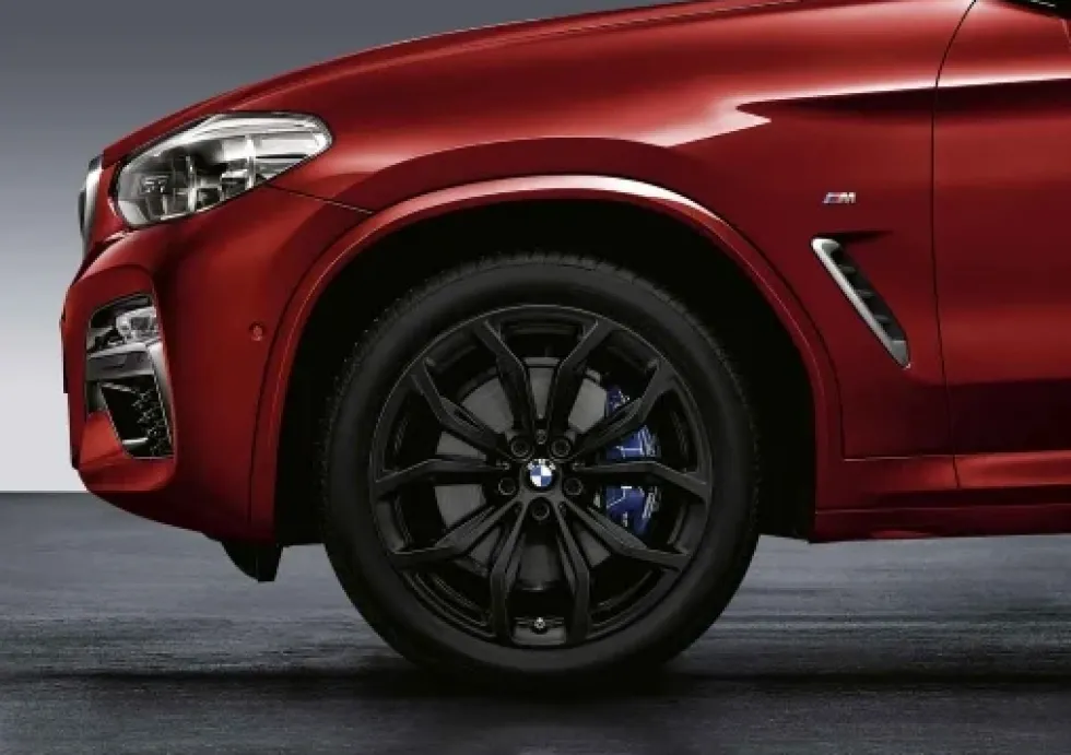 BMW Alufelge Y-Speiche 695 schwarz matt 9,5J x 20 ET 43 Hinterachse