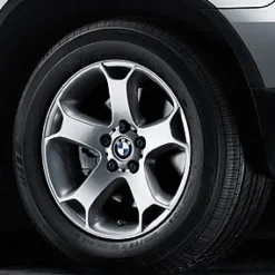 BMW Alufelge Y-Speiche 131 silber 8Jx18 ET40 X5 E53 Vorderachse / Hinterachse