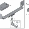 BMW Anhängerkupplung abnehmbar X5 F15 X5M F85 X6 F16 X6M F86