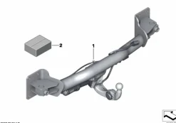 BMW Anhängerkupplung elektrisch schwenkbar X5 F15 X5M F85 X6 F16 X6M F86