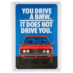BMW Blechschild Claim