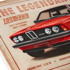 BMW Blechschild E21