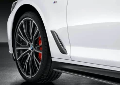 BMW Blende Luftführung Seitenwand Carbon links & rechts 5er G30 G31