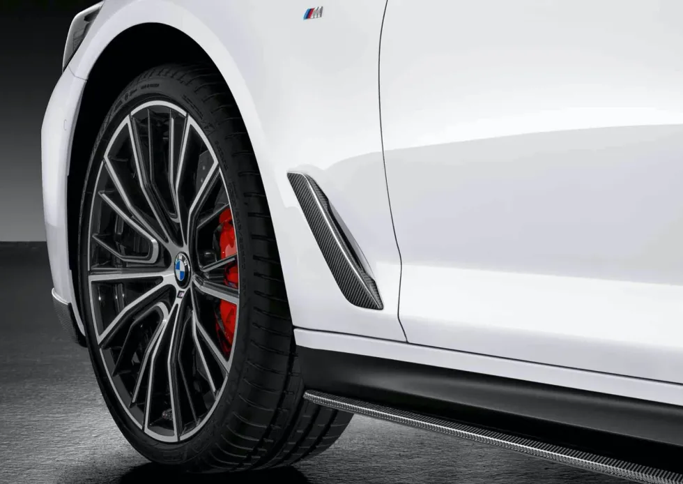 BMW Blende Luftführung Seitenwand Carbon links & rechts 5er G30 G31