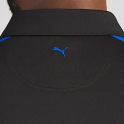 BMW Blocked Poloshirt Herren schwarz-blau