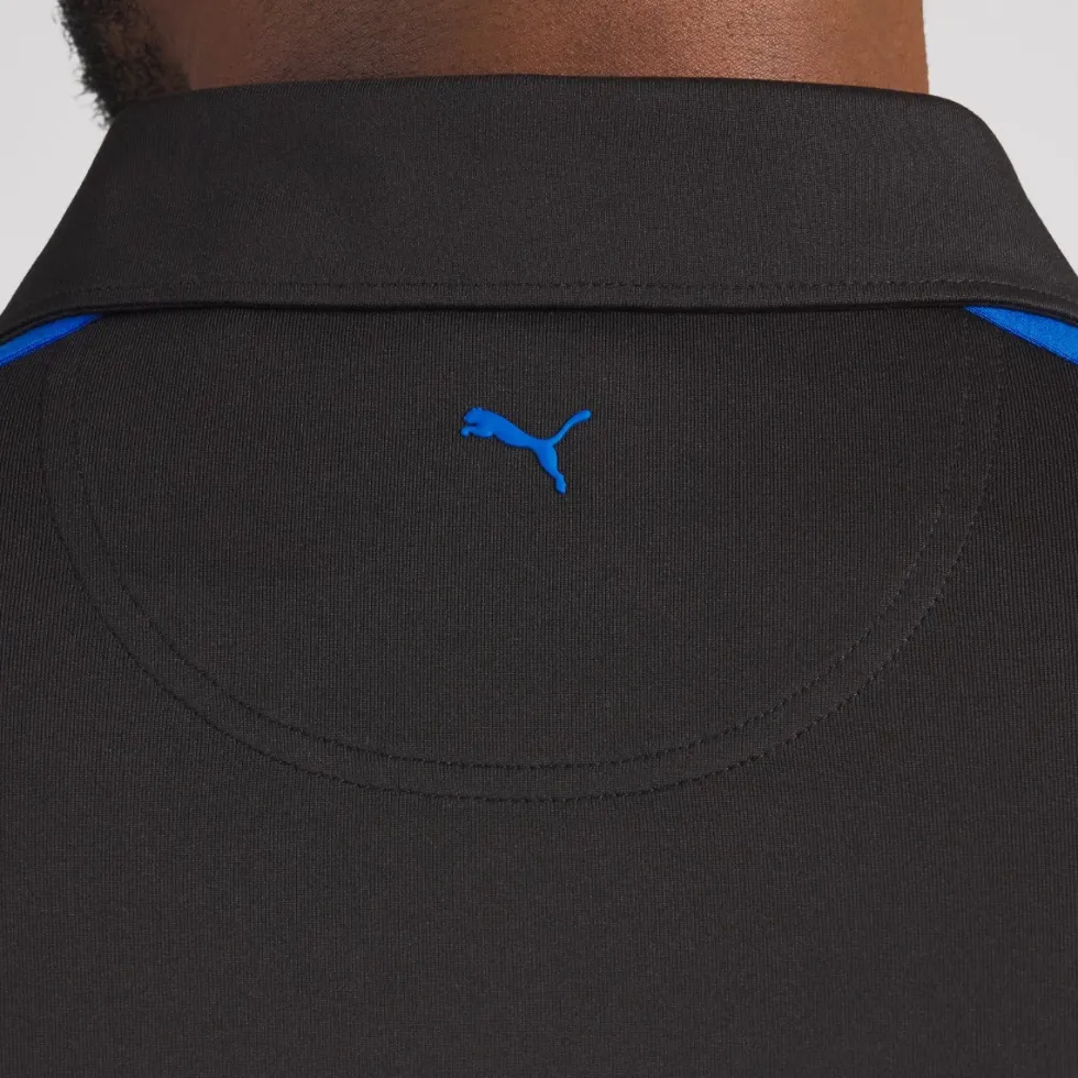 BMW Blocked Poloshirt Herren schwarz-blau