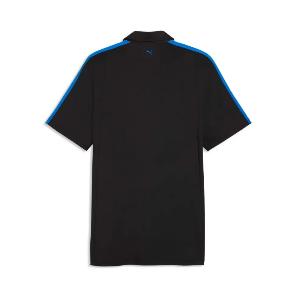 BMW Blocked Poloshirt Herren schwarz-blau
