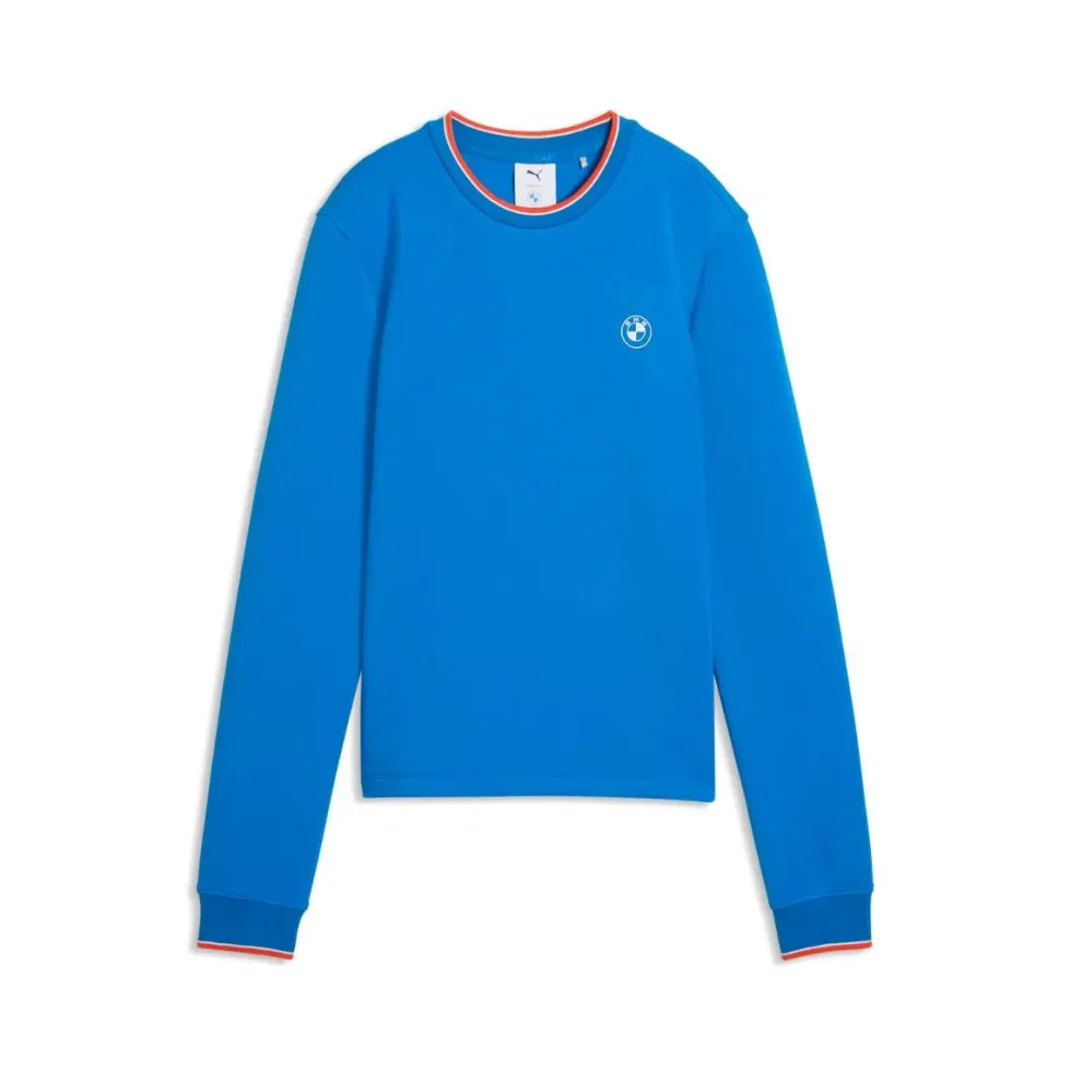 BMW Cloudspun Crewneck Damen blau