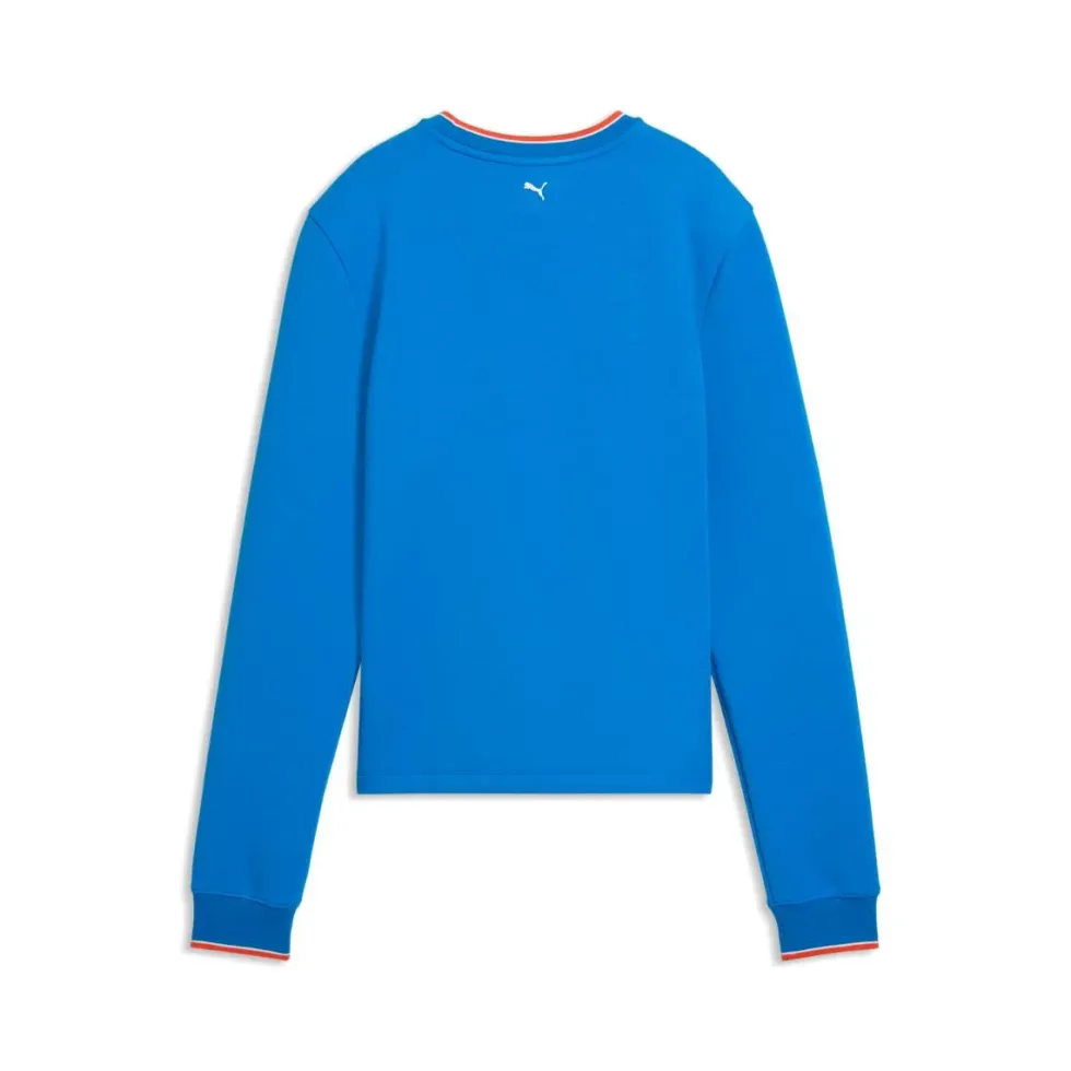 BMW Cloudspun Crewneck Damen blau