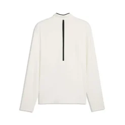 BMW Cloudspun 1/4 Zip Herren warmweiß