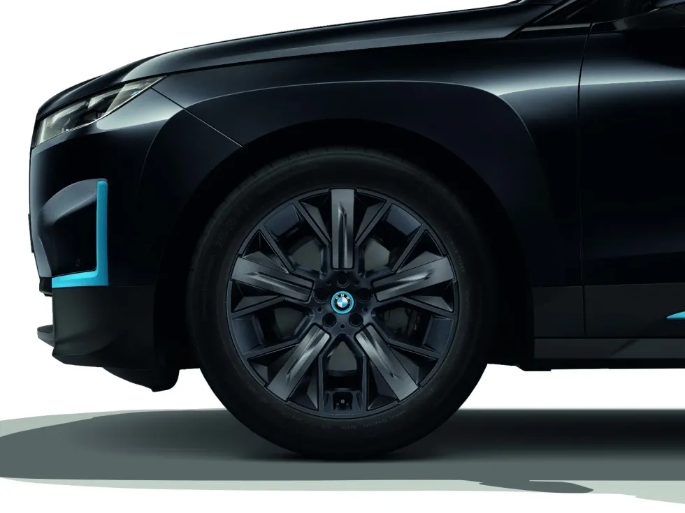 BMW Einleger Alufelge Aerodynamik 1012 midnight grey iX I20