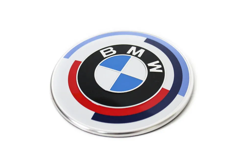 BMW Emblem Heckklappe 50 Jahre M(82mm)X2 F39, X4 G02, X4 M F98