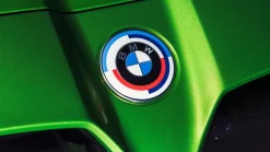 BMW Emblem 50 Jahre M Frontklappe Motorhaube (82mm)