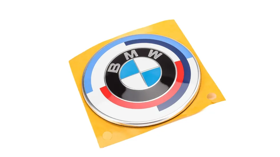 BMW Emblem 50 Jahre M Heckklappe (74mm) 1er F40