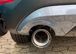 BMW Endrohrblende Schwarzchrom D=90mm X1 F48 1er F40