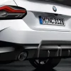 BMW Endrohrblende Titan/Carbon 2er G42
