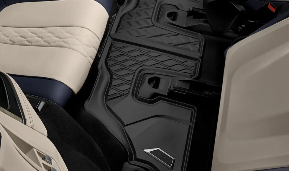 BMW Fußmatten Allwetter hinten (3.Sitzreihe/Ausführung 7-Sitzig) X7 G07