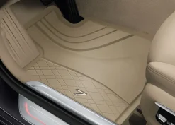 BMW Fussmatten Allwetter vorn beige 7er G11 G12