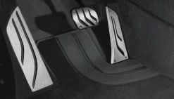 BMW Fussstütze Edelstahl 1er F20 F21 2er F22 F23 M2 F87 3er F30 F31 F34 M3 F80 4er F32 F36 M4 F82 F83 RHD