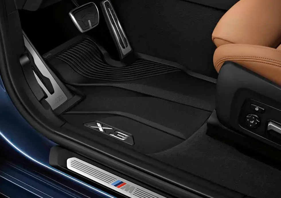 BMW Gummimatten - Allwetter Satz hinten X3 G01 X3M F97 iX3 G08