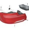 BMW Heckleuchte LED rechts F22 F23 F87 F87N