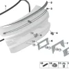 BMW Klebeband Heckspoiler F44 51628077437