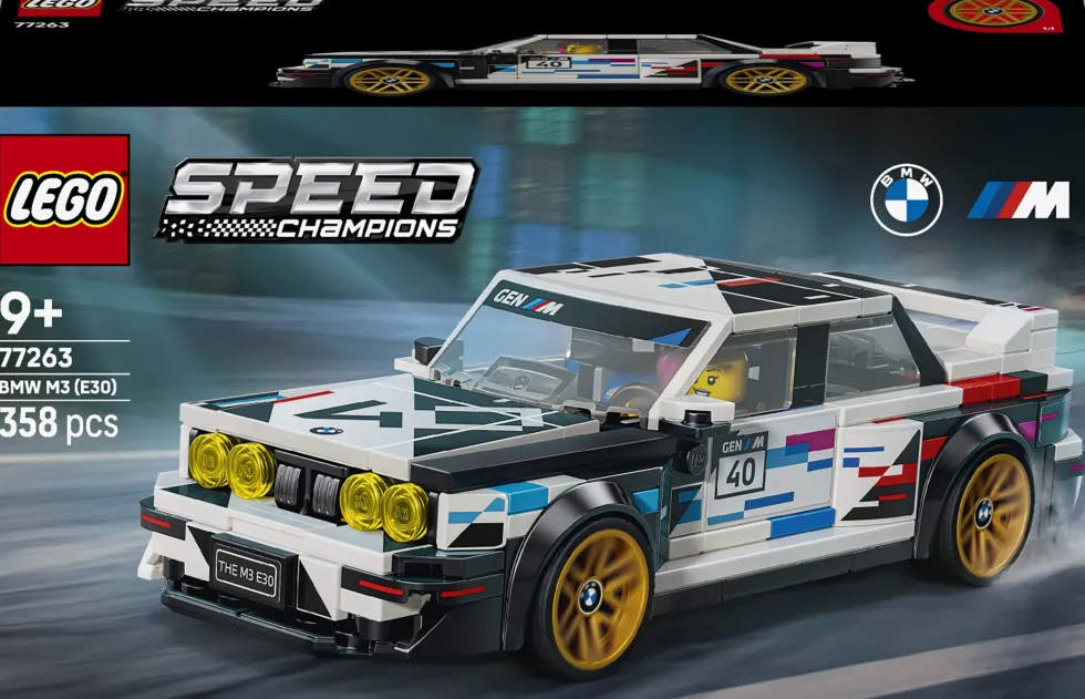 BMW LEGO Set Speed Champions BMW M3 (E30)