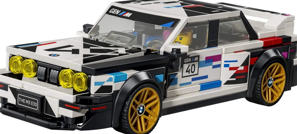 BMW LEGO Set Speed Champions BMW M3 (E30)