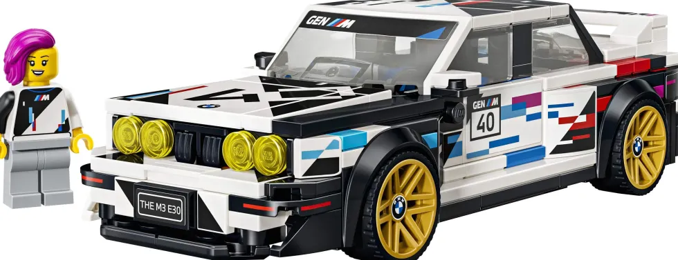 BMW LEGO Set Speed Champions BMW M3 (E30)
