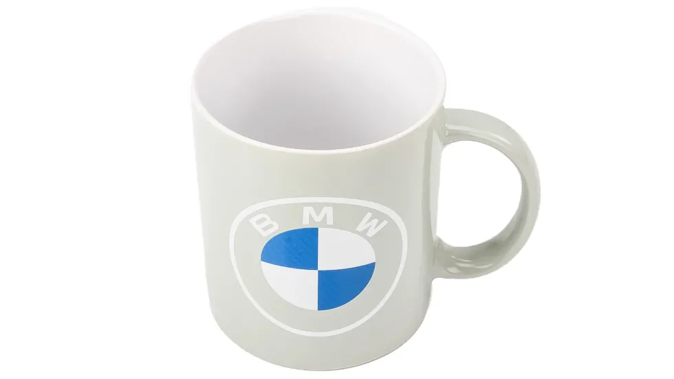 BMW Logo Tasse grau
