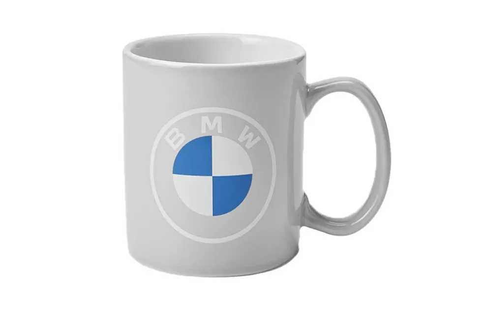 BMW Logo Tasse grau