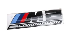 BMW M2 Competition Schriftzug schwarz