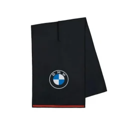 BMW Mikrofaser Spieler-Handtuch schwarz