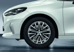 BMW/MINI Alufelge V-Speiche 833 gunmetal grey/glanzgedreht 7Jx17 ET41 2er U06 X2 U10 MINI U25