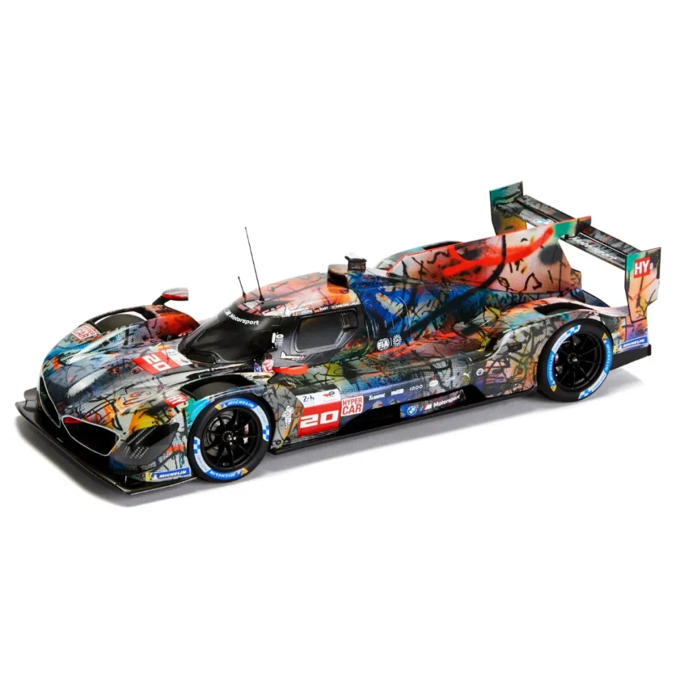 BMW Miniatur Art Car #20 Julie Mehretu, M Hybrid V8 1:43
