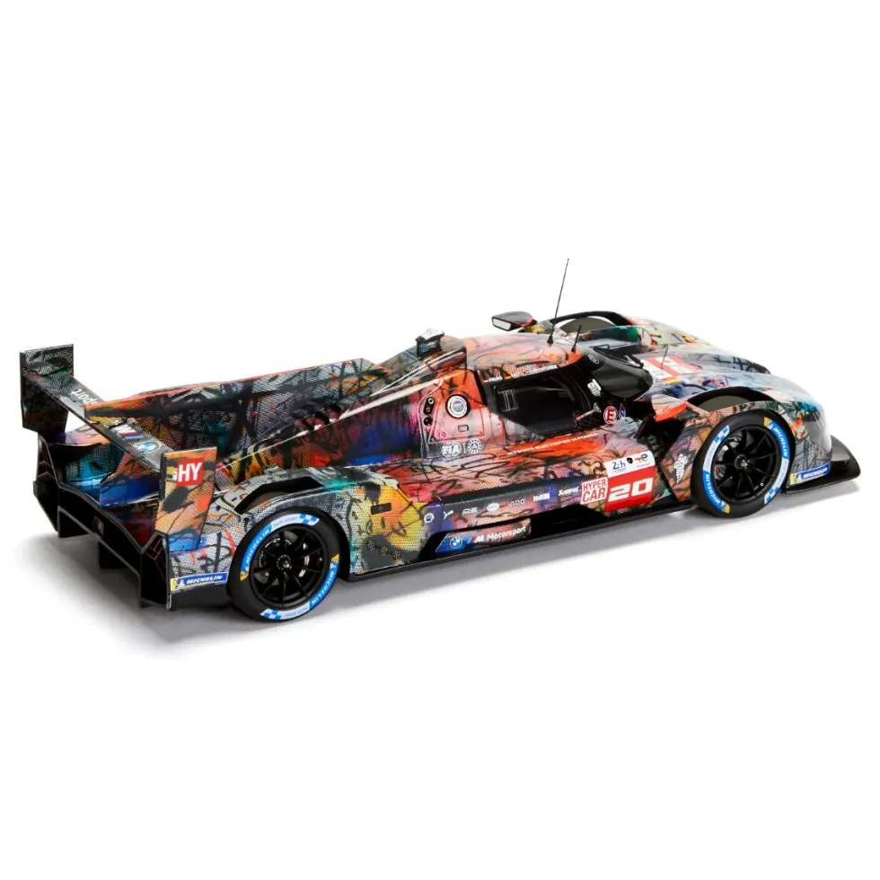 BMW Miniatur Art Car #20 Julie Mehretu, M Hybrid V8 1:43