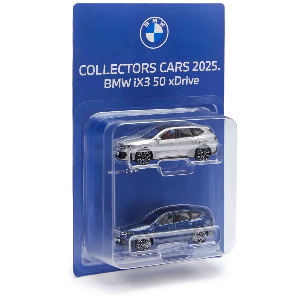 BMW Miniatur iX3 Collectors Cars Set 1:64 - 80425B6D530