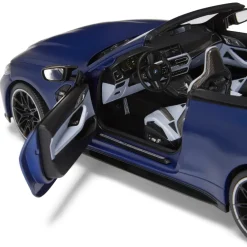 BMW Miniatur M4 Cabrio G83 blau 1:18