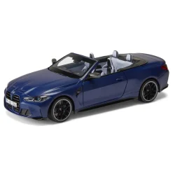 BMW Miniatur M4 Cabrio G83 blau 1:18