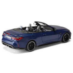 BMW Miniatur M4 Cabrio G83 blau 1:18