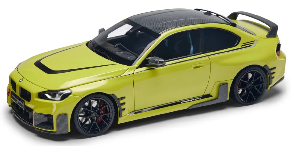 BMW Miniatur M2 G87 Performance Parts 1:18