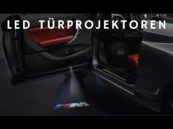 BMW M 50 Jahre LED-Türprojektoren 50mm 1er F40 2er F44 G42 3er G20 G21 G28 G80 4er G22 G23 G26 G82 G83 Z4 G29