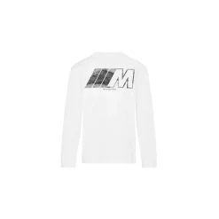 BMW M Langarmshirt Logo Unisex weiß