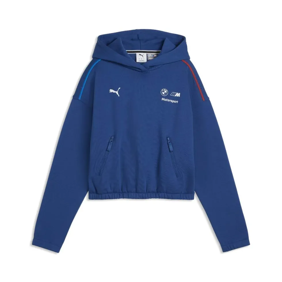 BMW M Motorsport Damen Hoodie SMU blau