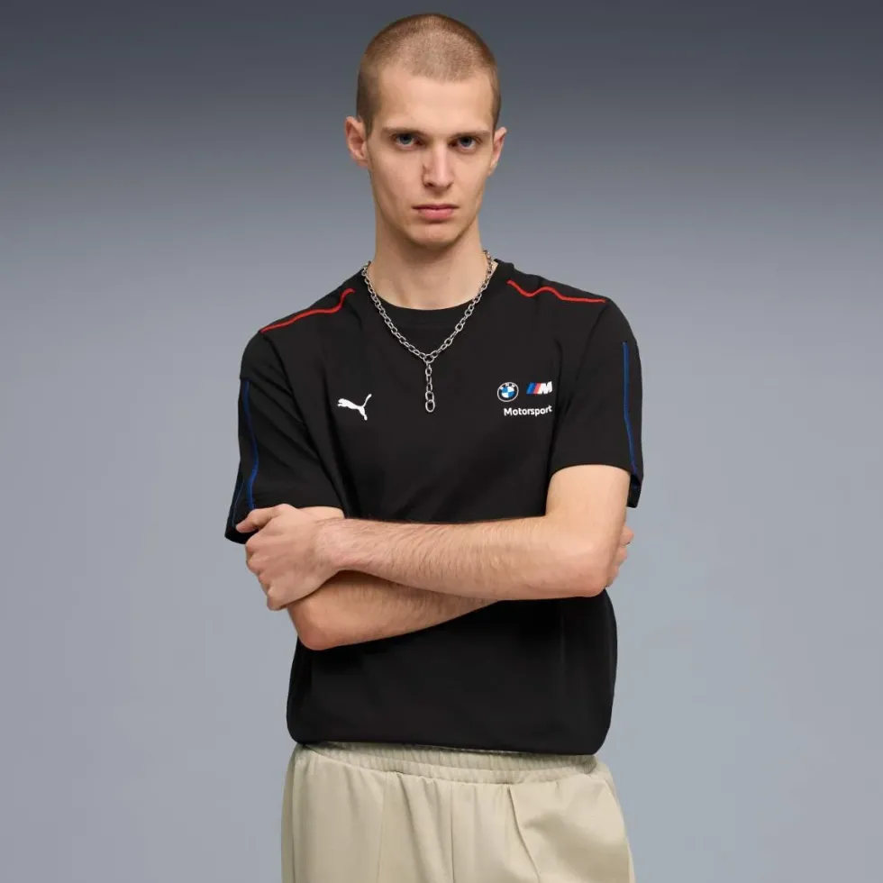 BMW M Motorsport Herren Sportswear MT7 T-Shirt schwarz