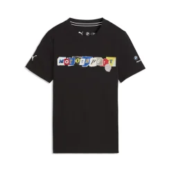 BMW M Motorsport Kids Sportswear Grafik T-Shirt Kinder schwarz
